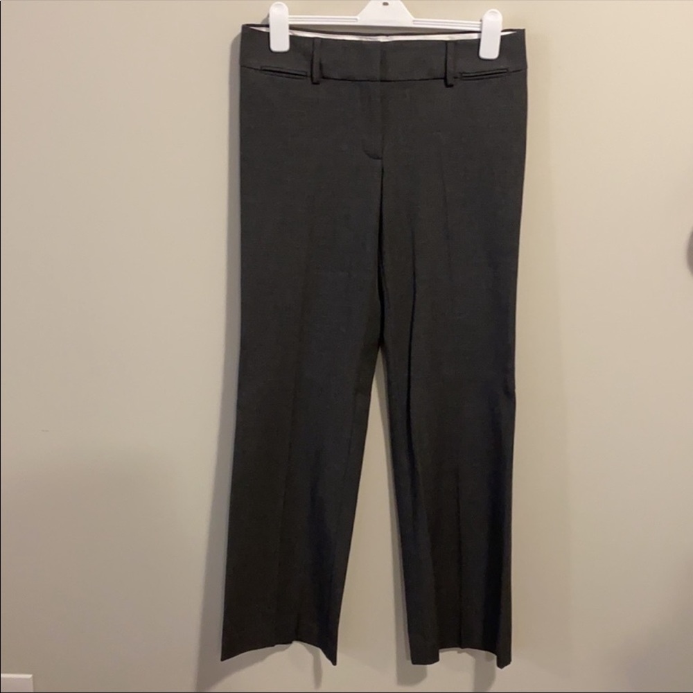 2/$25 Ann Taylor LOFT Marisa Trousers Gray size 8